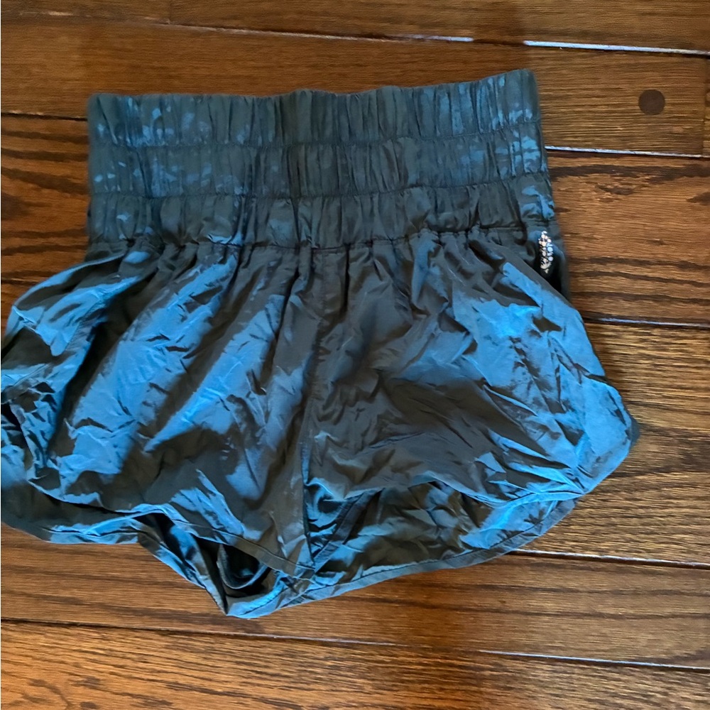 Free People Movement Women's Green Shorts